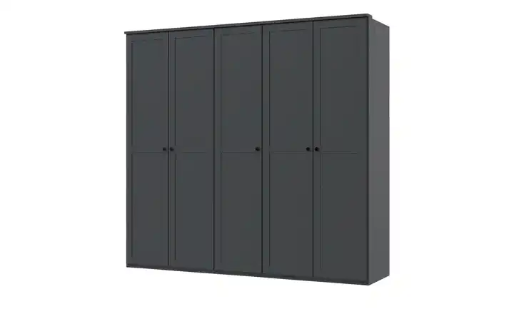 Drehtürenschrank Graphit 5-türig