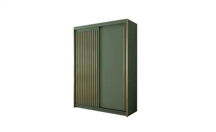  Schwebetürenschrank grün 