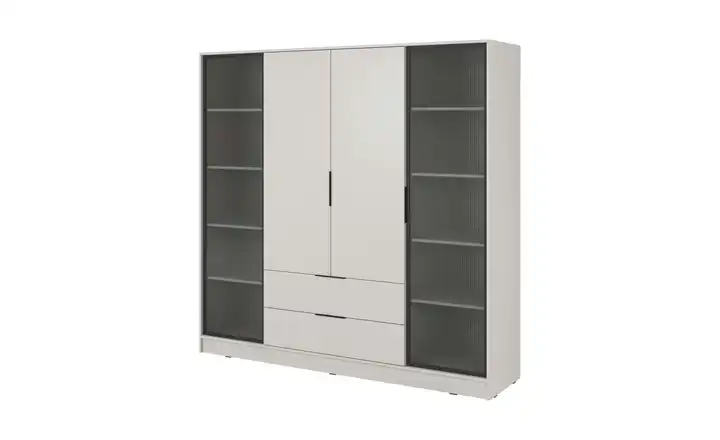  Drehtürenschrank mit 2 Schubladen 