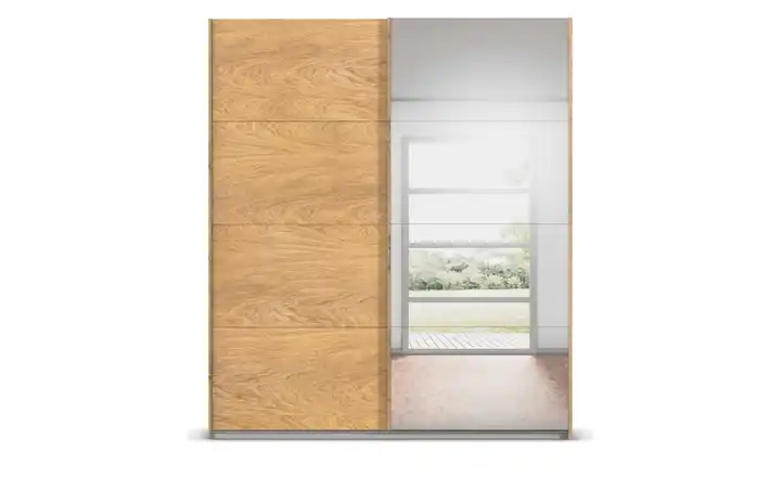 Schwebetürenschrank mit Spiegel 