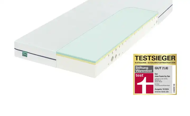  Komfortschaummatratze  Max Foam