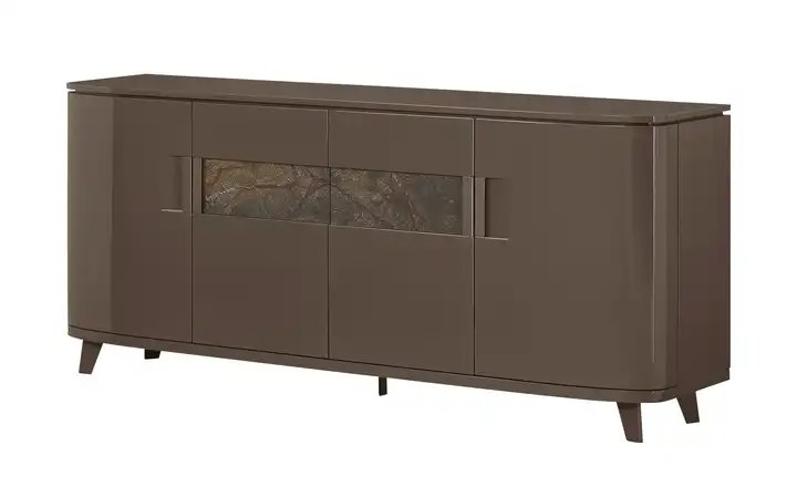 Jette Home Sideboard Pedra Schokoladenbraun 190 cm
