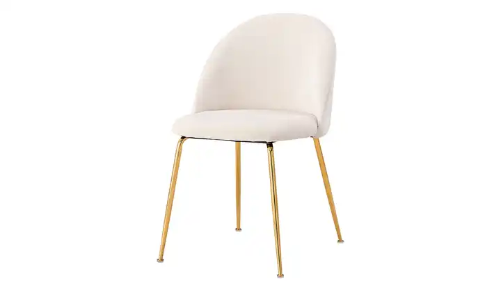  Stuhl aus Bouclé