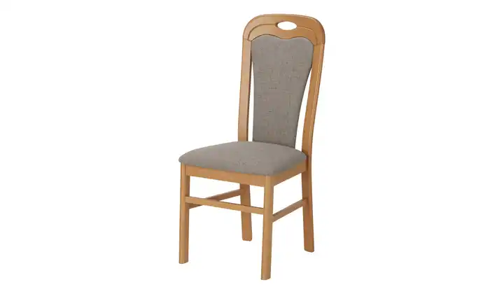Polsterstuhl Taupe Griff