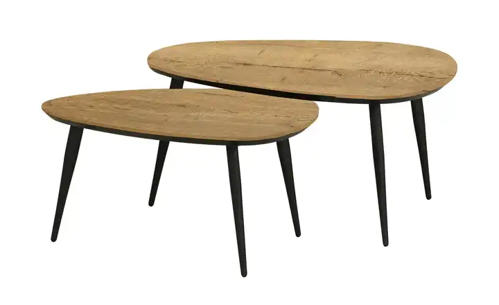 Primo Couchtisch 2er Set Eiche (Nachbildung), Natur