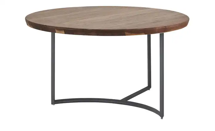 Couchtisch Nussbaum Basaltgrau Höhe ca. 42 cm