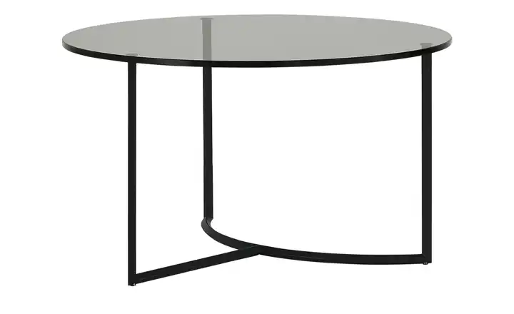 Couchtisch Grau Schwarz Höhe ca. 42 cm