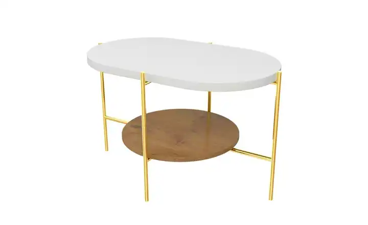 Couchtisch Weiß, Braun