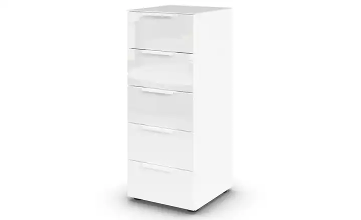 Kommode Flipp 40 cm Weiß Weiß