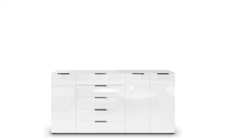 Sideboard Flipp verchromt Weiß