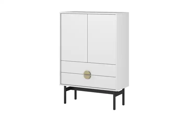 Highboard Weiß
