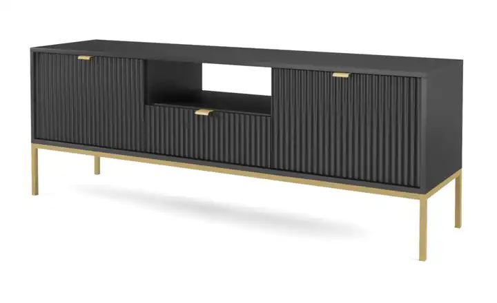 Lowboard Schwarz