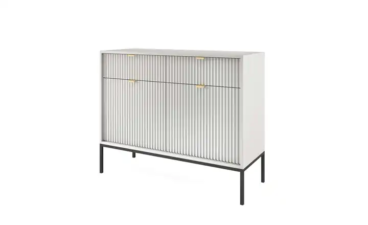 Sideboard Grau Schwarz
