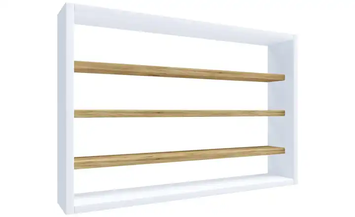 Hängeregal 40 cm 60 cm Eiche Bianco (Nachbildung)