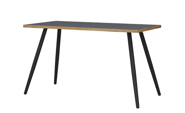 Schreibtisch Vadar 50 cm Gestell: schwarz 110 cm Anthrazit