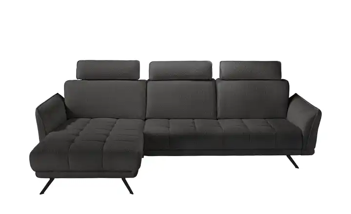 Kollektion Kraft Ecksofa Joel Schwarz links Erweiterte Funktion