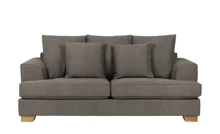 SOHO Sofa Franka Schlamm 2,5 Webstoff grob