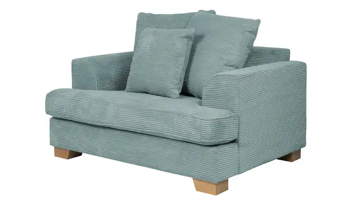 SOHO Sessel Franka Mintgrün Cordstoff