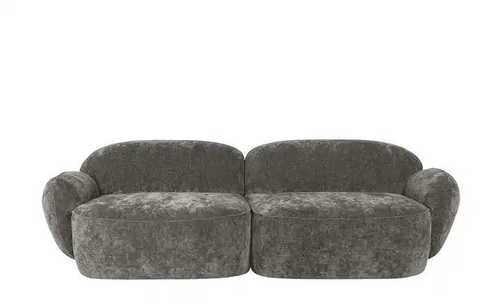 Sofa 3-sitzig Bubble  Schlamm