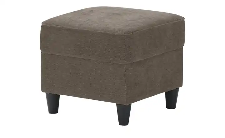 Hocker Kivana Braun Webstoff