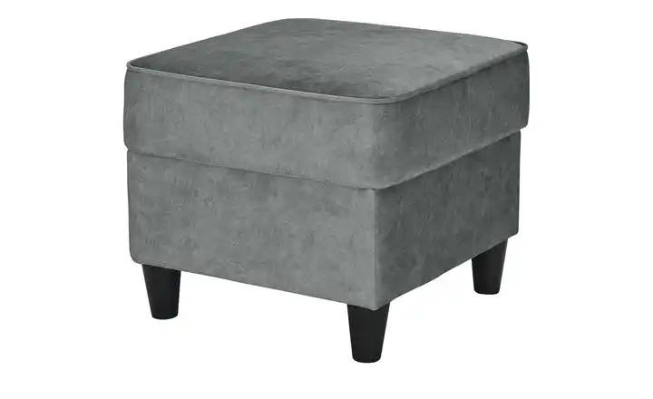 Hocker Kivana Anthrazit Samt