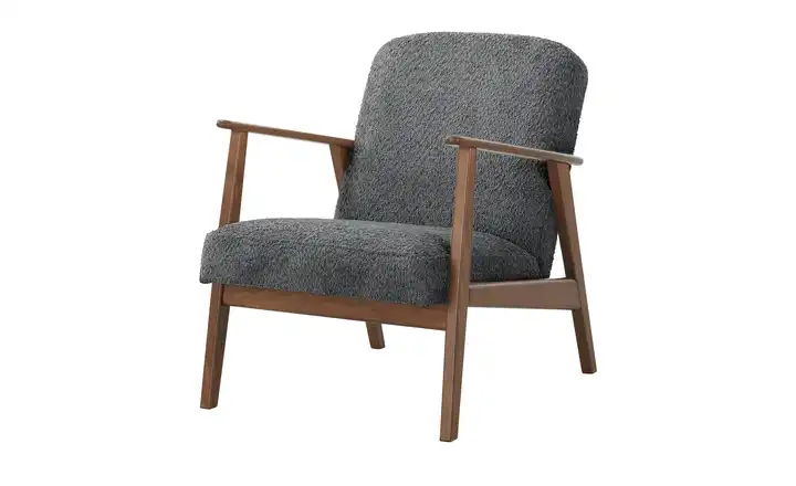 smart Sessel Dunkelgrau Chenille