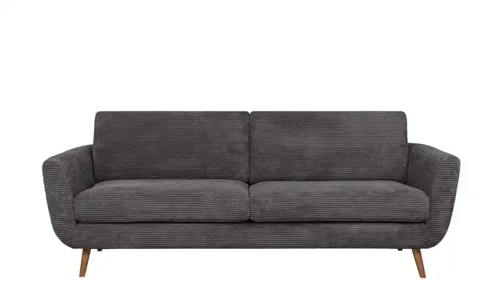 SOHO Sofa 3 Anthrazit Cordstoff