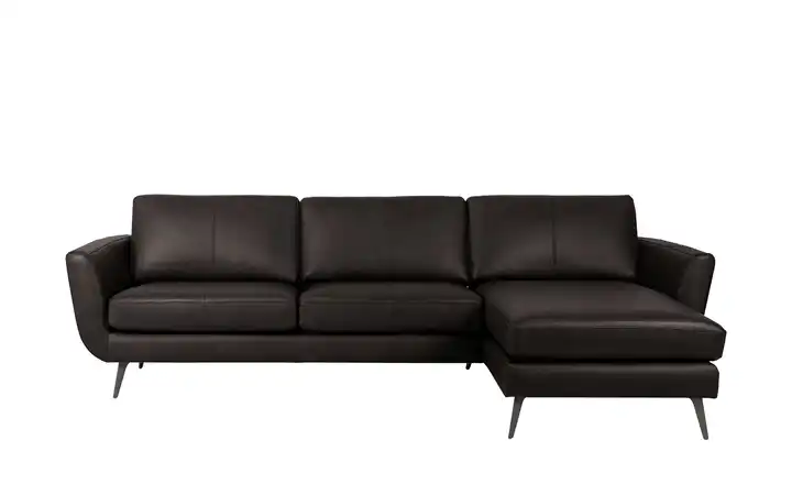 SOHO Ecksofa Braun rechts
