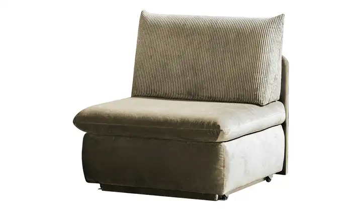 Schlafsessel Etta Cappuccino Mikrofaser