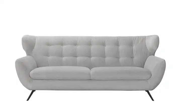 Jette Home Sofa aus Mikrofaser Mellow Hellgrau 3