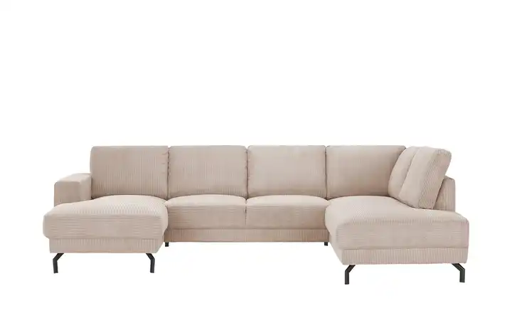 Twist Wohnlandschaft  aus Cord Brazil Beige rechts