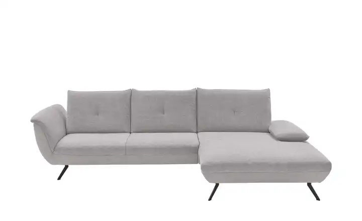 Kollektion Kraft Ecksofa  Celine  Silbergrau rechts Grundfunktion