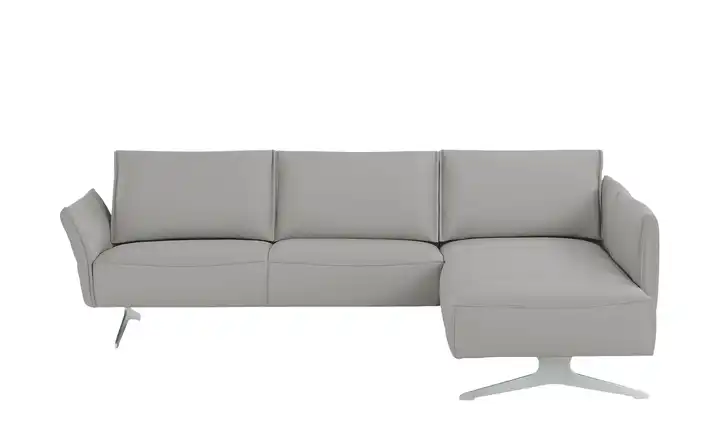 KOINOR Ecksofa Vineto Silbergrau rechts