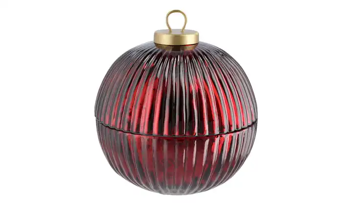 Kerze in Weihnachtskugel 