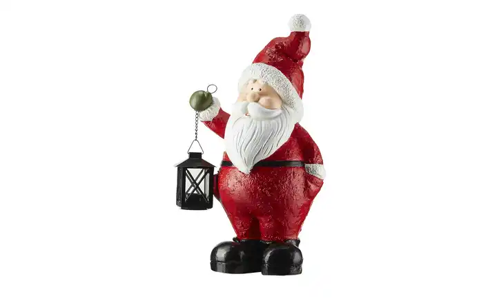 HOME STORY Santa Figur mit Laterne  