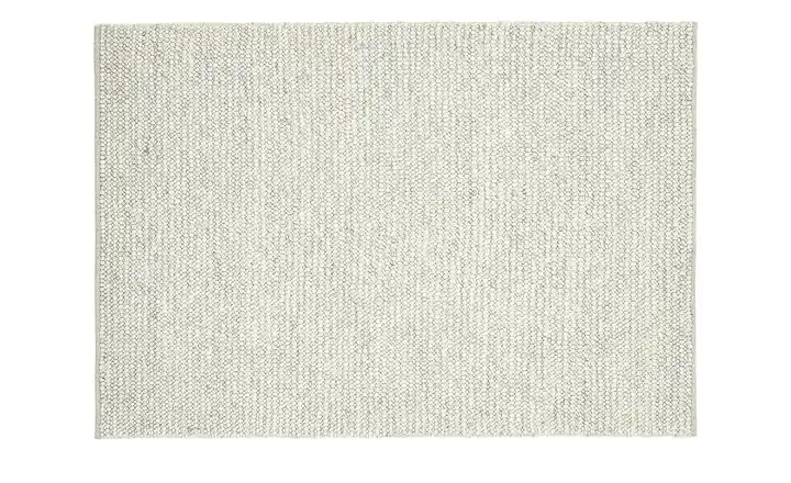 Handgewebter Naturteppich Beige 160x230 cm