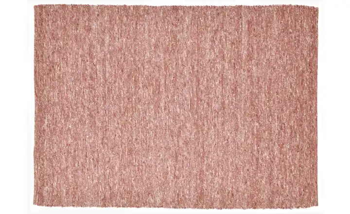 SANSIBAR Sylt Wollteppich 140 cm 70 cm 70x140 cm Rot