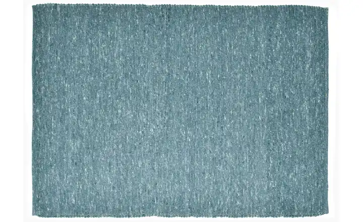 SANSIBAR Sylt Wollteppich 60 cm 40 cm 40x60 cm Petrol
