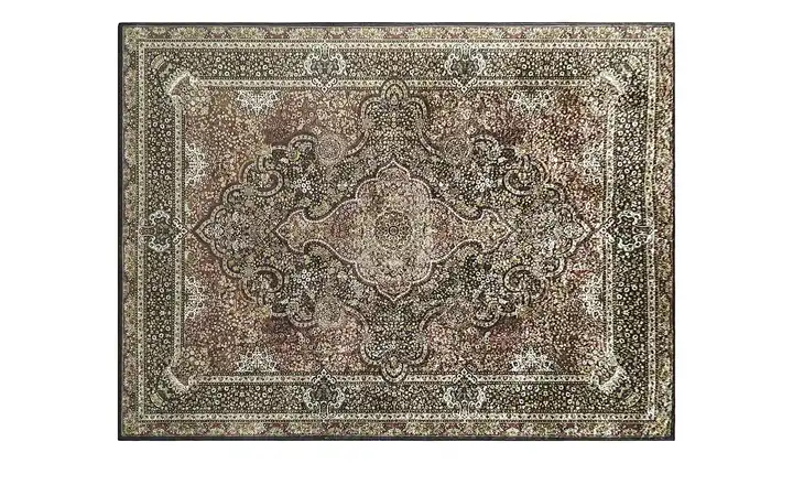 como Kurzflorteppich Schwarz, Rot 200x300 cm rechteckig