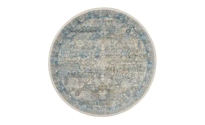 Teppich Rauchblau Rauchblau 240 cm 240 cm 240x240 cm