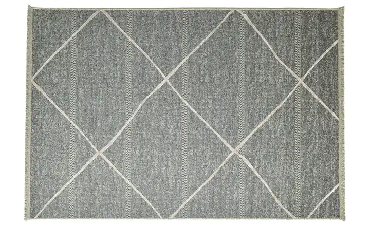 SANSIBAR Sylt Teppich 290 cm 200 cm 200x290 cm Anthrazit