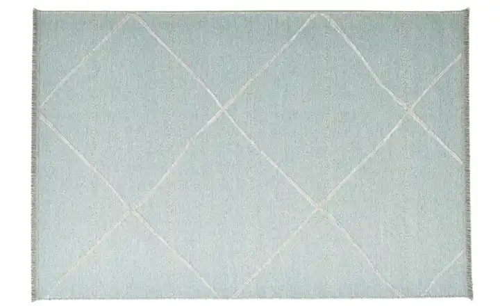 SANSIBAR Sylt Teppich 290 cm 200 cm 200x290 cm Hellblau