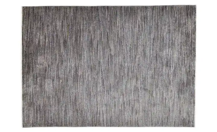 Gino Falcone Webteppich 280 cm 180 cm 240x340 cm Dunkelgrau