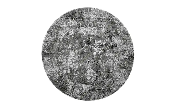 meinTeppich Teppich Dunkelgrau 200 cm 200 cm 200x200 cm