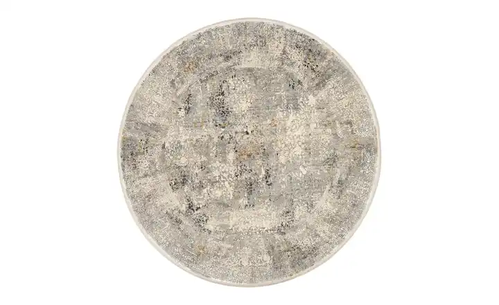 meinTeppich Teppich Beige, Grau 200 cm 200 cm 200x200 cm