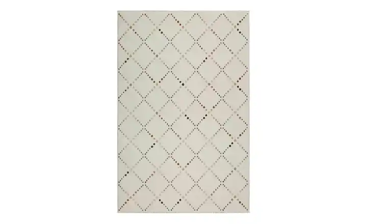 Esprit Kurzflorteppich Beige 170 cm 120 cm Beige 120x170 cm