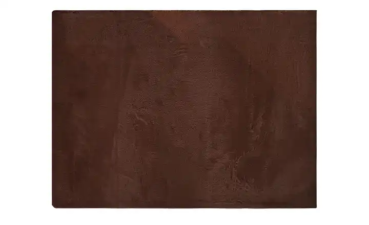 como Hochflorteppich Bunny 160x230 cm Kastanie