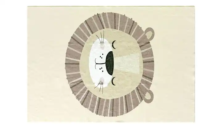 KJUT Teppiche 140x200 cm Beige, Braun