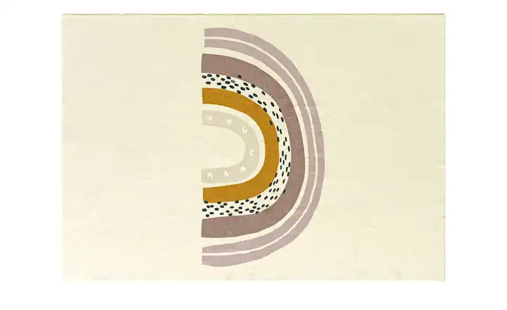 KJUT Kinderteppich 140x200 cm Beige