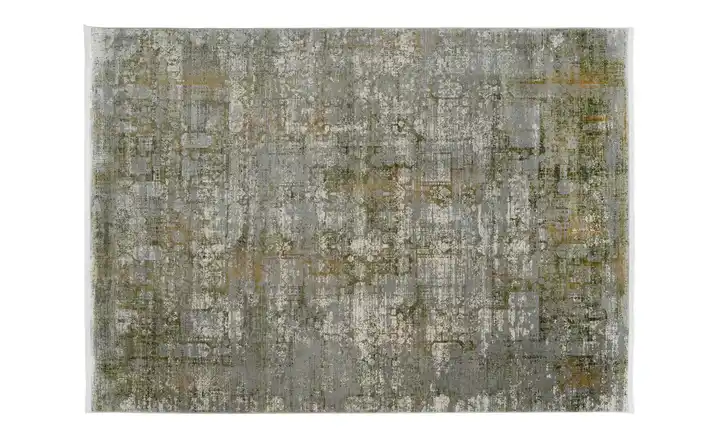 Musterring Teppich 290 cm 200 cm 200x290 cm Grau, Hellgrau, Olivgrün